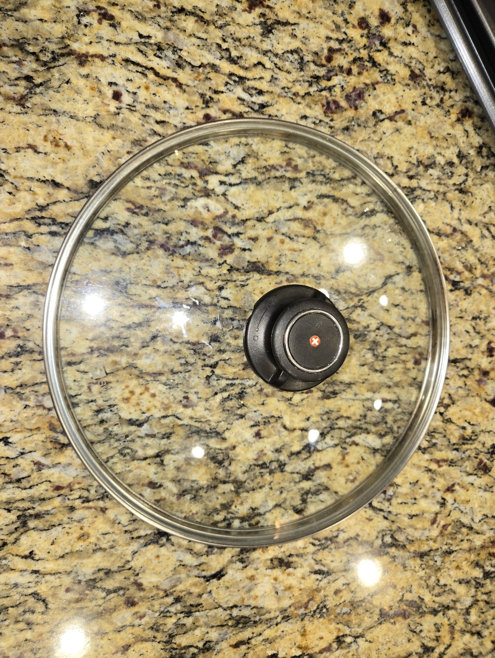Swiss Diamond Glass Steam Release Pot Lid
